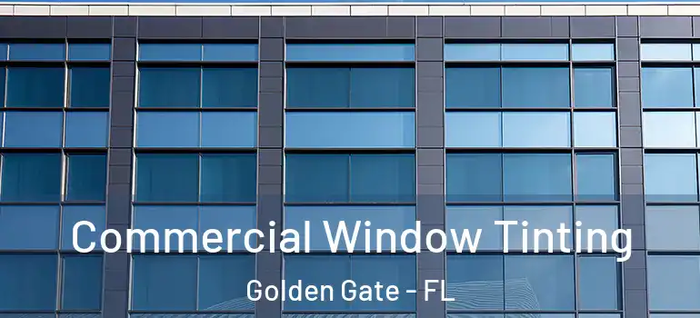  Commercial Window Tinting Golden Gate - FL