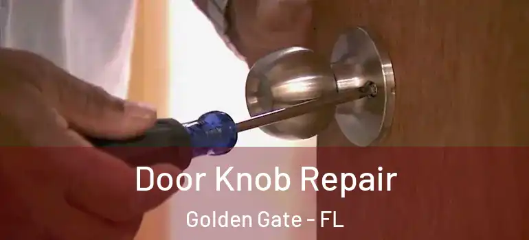  Door Knob Repair Golden Gate - FL