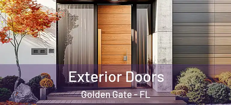  Exterior Doors Golden Gate - FL