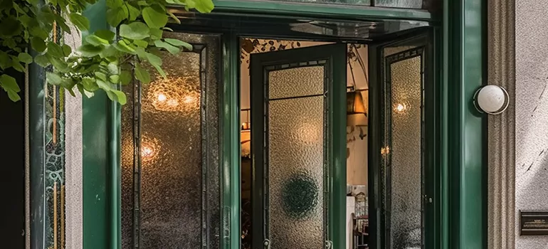 Frosted Pantry Door in Golden Gate, FL