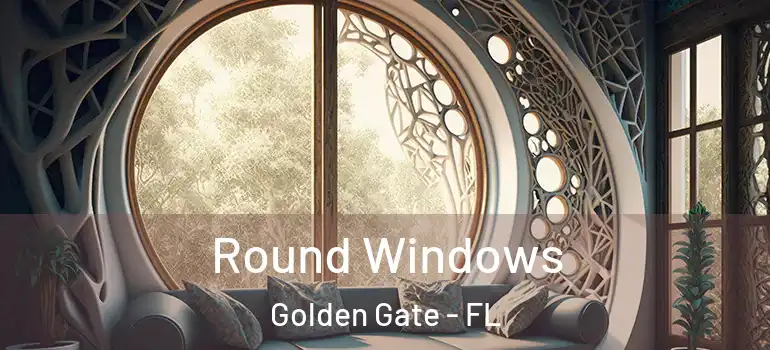  Round Windows Golden Gate - FL